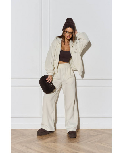 102 Спортивний костюм з поларфлісу з капюшоном з вишивкою