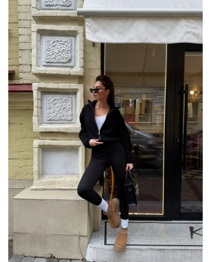 105 Кардиган в’язаний на блискавці 