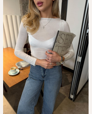 127 Лонгслів прозорий