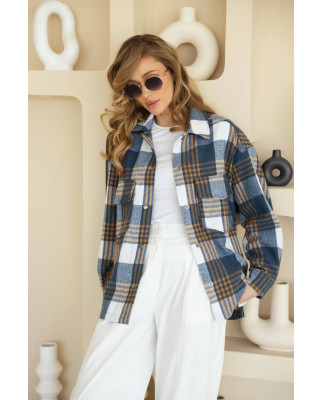 16 сорочка у клітинку байкова на кнопках 16 сорочка у клітинку байкова на кнопках