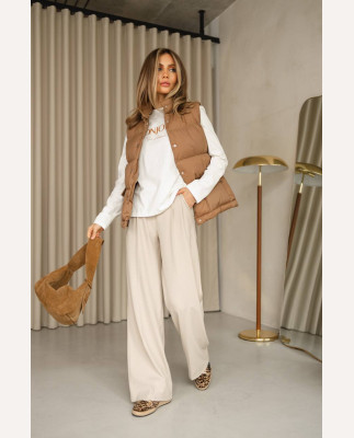 22 Брюки палаццо на резинці