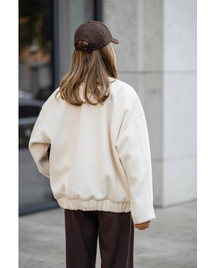 26 Бомбер Кашеміровий на кнопках