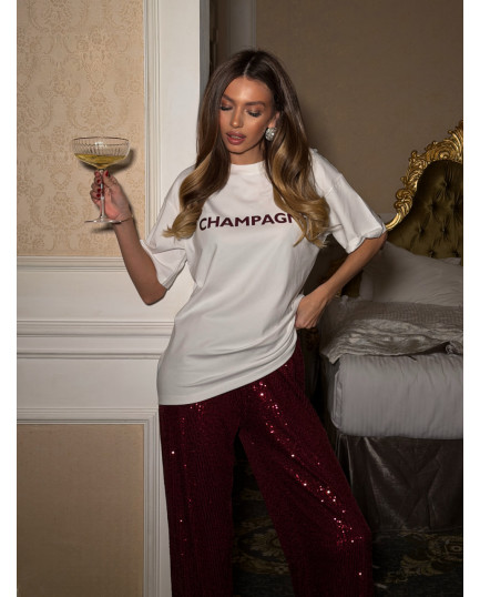 29 Футболка молочна CHAMPAGNE