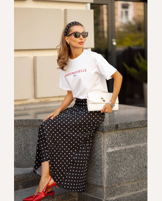 29 Футболка молочна Mademoiselle Paris