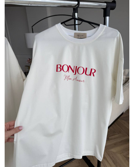 29 футболка молочна bonjour