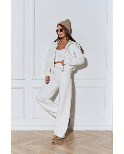 7 Спортивний костюм на флісі з довгою блискавкою з капюшоном