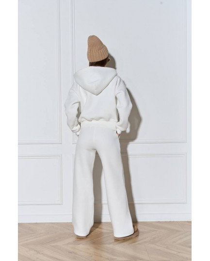 7 Спортивний костюм на флісі з довгою блискавкою з капюшоном