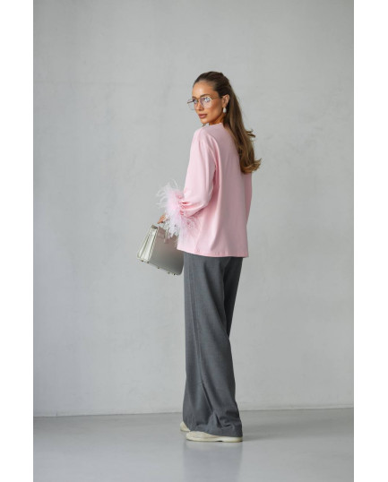 70 Лонгслів з пір’ям