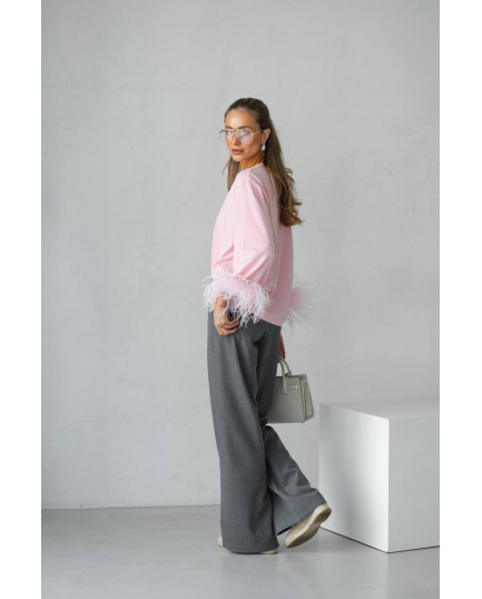 70 Лонгслів з пір’ям