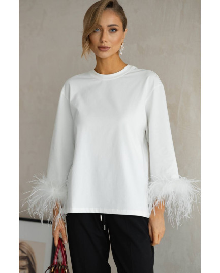 70 Лонгслів з пір’ям