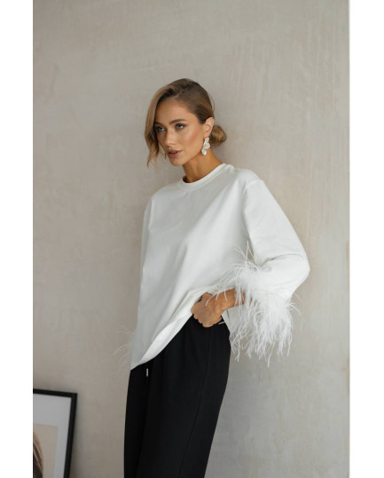 70 Лонгслів з пір’ям