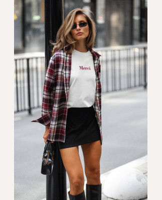 89 Спідниця з замши