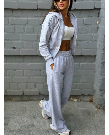 9 Спортивний костюм із довгою блискавкою з капюшоном