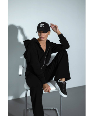 9 Спортивний костюм із довгою блискавкою з капюшоном