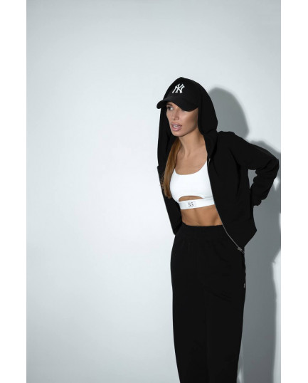 9 Спортивний костюм із довгою блискавкою з капюшоном