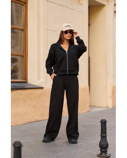 94 Спортивний костюм з трьохнитки з капюшоном з вишивкою