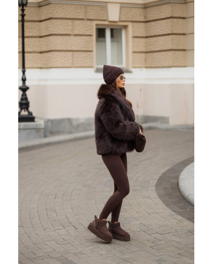 98 Шуба з екохутра