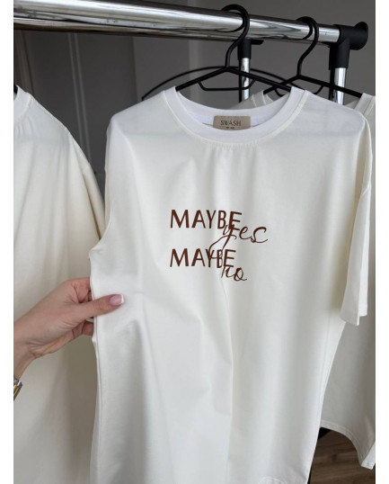 29 футболка молочна maybe yes