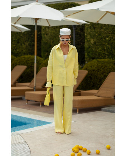 34/1 костюм лляний зі штанами