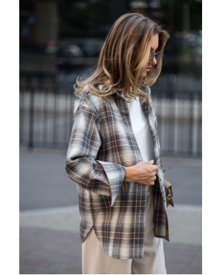 15 сорочка в клітинку з фланелі на ґудзиках 15 сорочка в клітинку з фланелі на ґудзиках