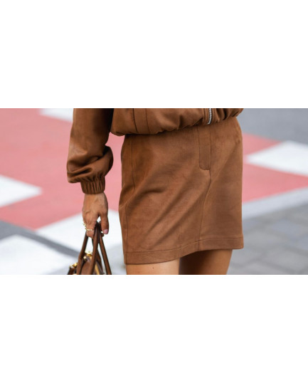 89 спідниця з замши