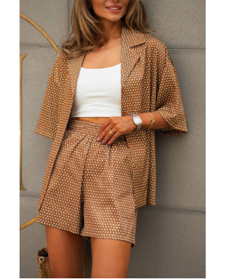 36 костюм шовковий із шортами