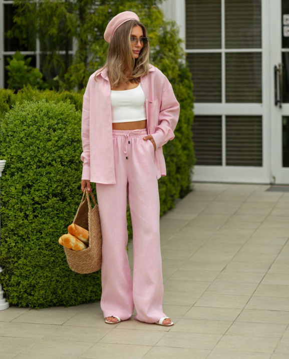 34/1 костюм лляний зі штанами