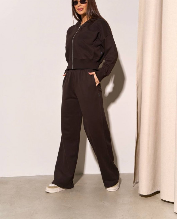 9 Спортивний костюм із довгою блискавкою з капюшоном