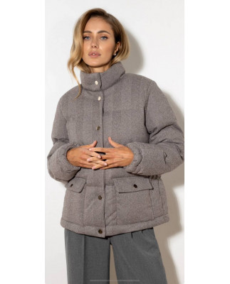 18/1 куртка пухова Кашемірова на кнопках