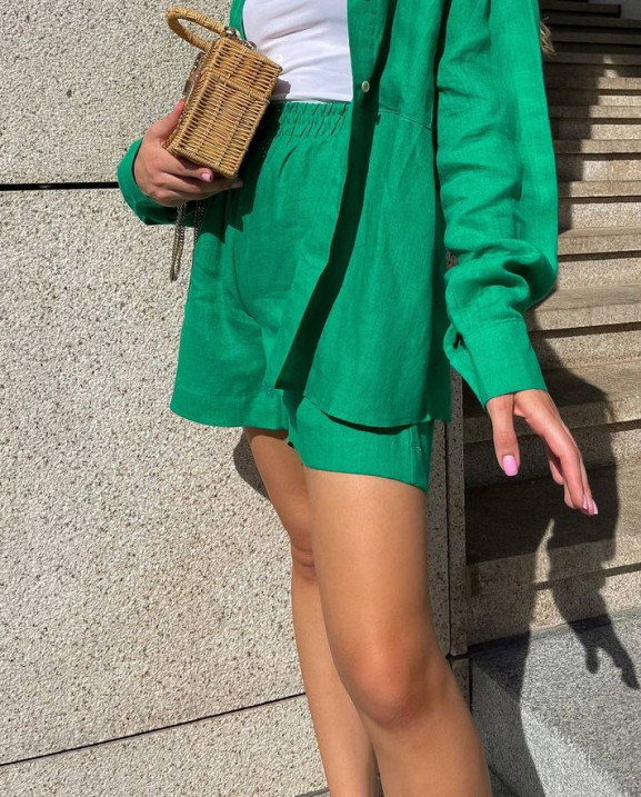 Шорти льняні Sale