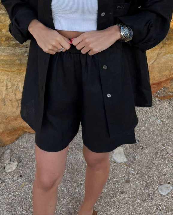 Шорти льняні Sale