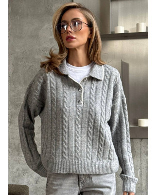 114 Світер в’язаний плетений