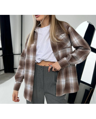 15 сорочка в клітинку з фланелі на ґудзиках 15 сорочка в клітинку з фланелі на ґудзиках