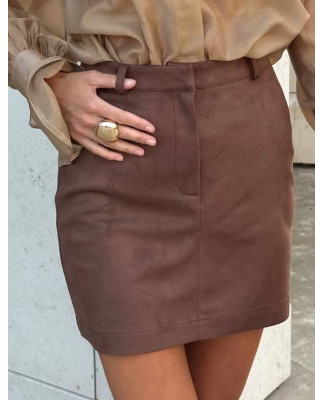 89 спідниця з замши