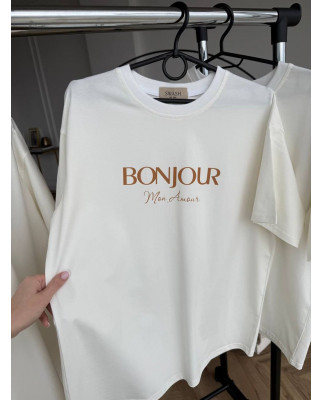 29 футболка молочна bonjour