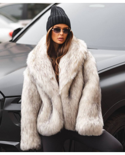 98 Шуба з екохутра