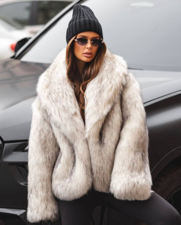 98 Шуба з екохутра