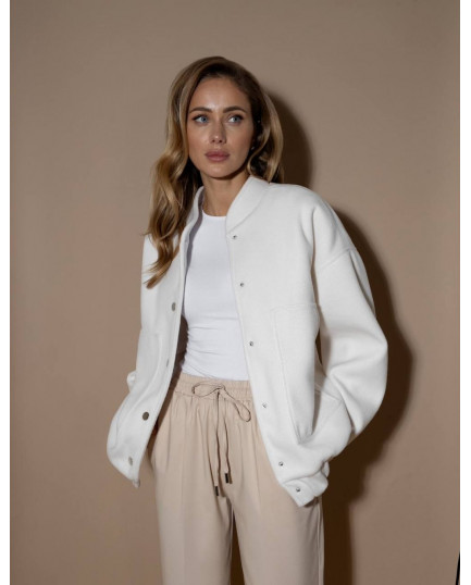 26 Бомбер Кашеміровий на кнопках