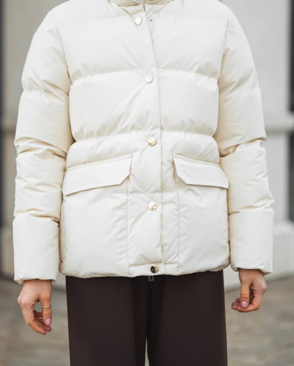 69 куртка пухова на кнопках