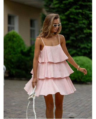 79 платьє ялинка із льону