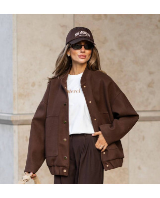 26 Бомбер Кашеміровий на кнопках