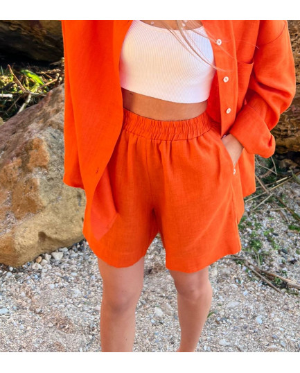 Шорти льняні Sale