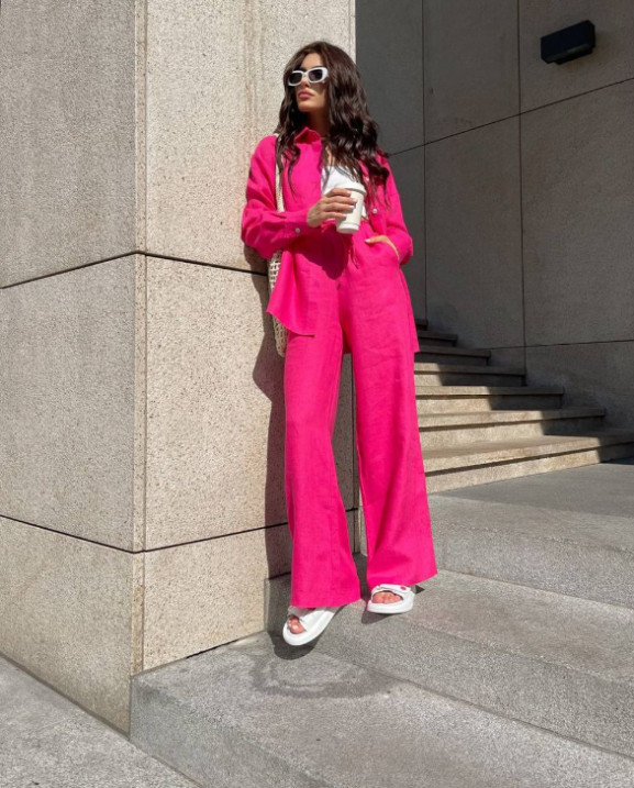 34/1 костюм лляний зі штанами