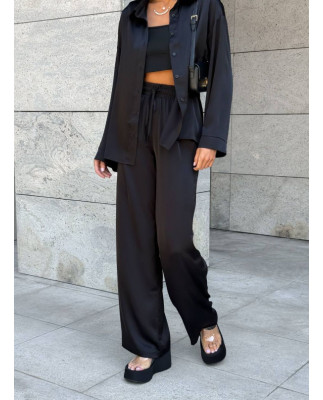 37 костюм шовковий зі штанами