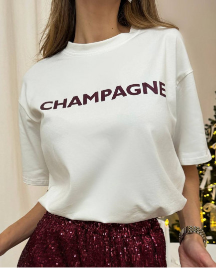 29 Футболка молочна CHAMPAGNE