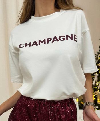 29 Футболка молочна CHAMPAGNE 29 Футболка молочна CHAMPAGNE