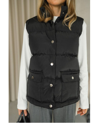 17 Жилетка пухова на кнопках водовідштовхувальна