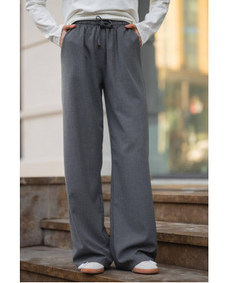 72 брюки палацо з шнурком