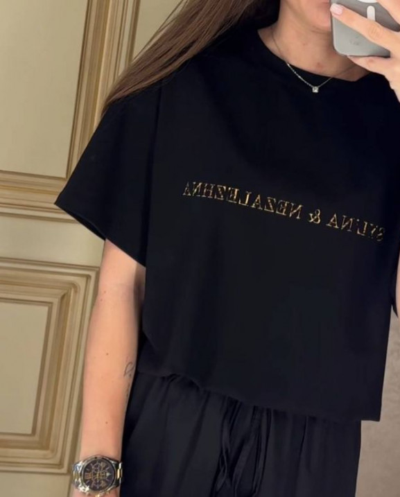29 футболка чорна Sylna nezalezhna