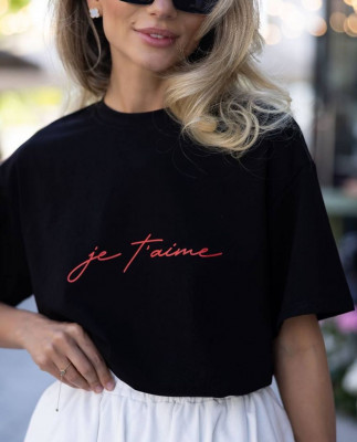 29 футболка чорна je taime